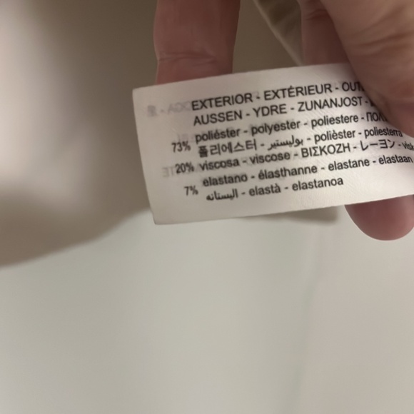 Zara Beige Single Breasted Oversized Blazer - Picture 3 of 4